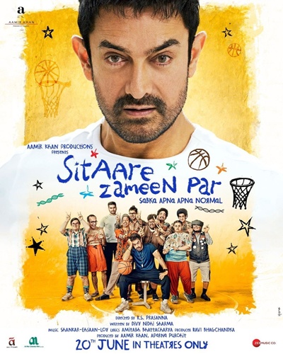 Sitaare Zameen Par 2025 Hindi PreDVDRip 480p 500MB 720p 1.3GB