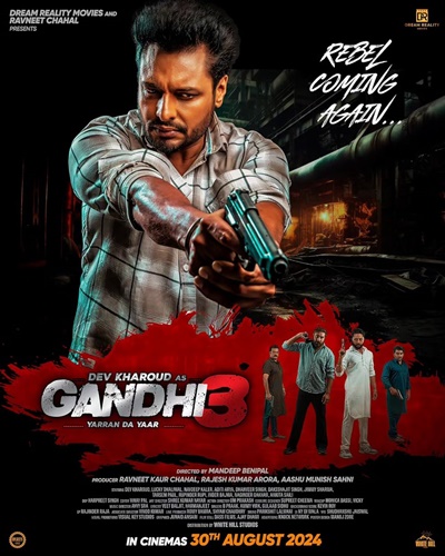 Gandhi 3 (2024) Punjabi ORG HDRip 480p 500MB 720p 1.2GB ESubs